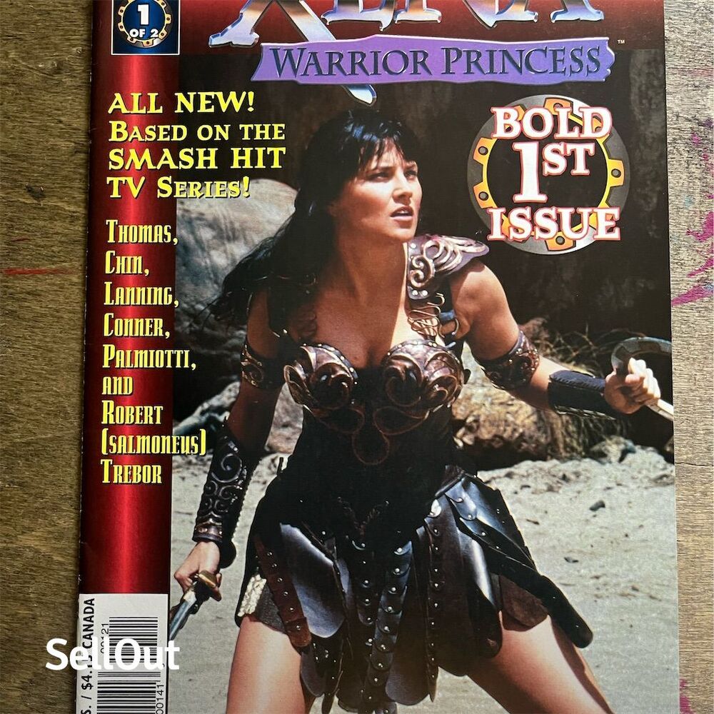Xena: Warrior Princess #1 Comic Book 1997 Topps First Issue